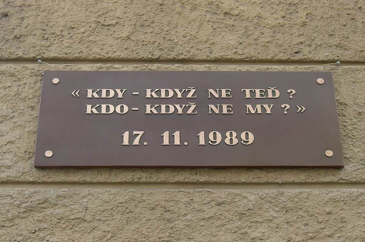 Co jsem dělala 17.11.1989? Šárka Tomisová