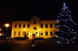 Osvětlení vánočního stromu v roce 2014