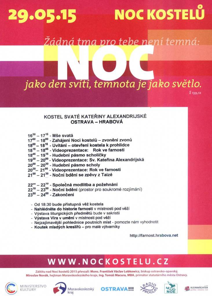 Noc kostelů 2015