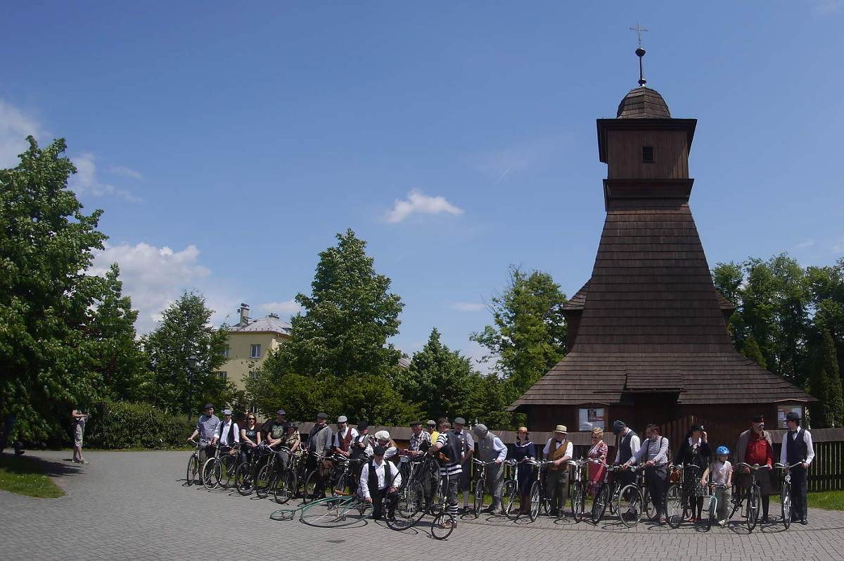 Velocipedisté v Ostravě