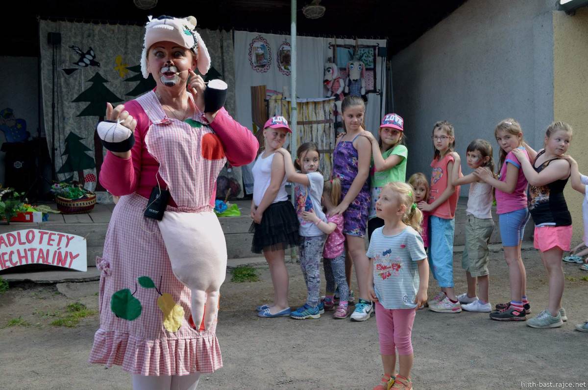 Vydařený dětský den s pohádkou