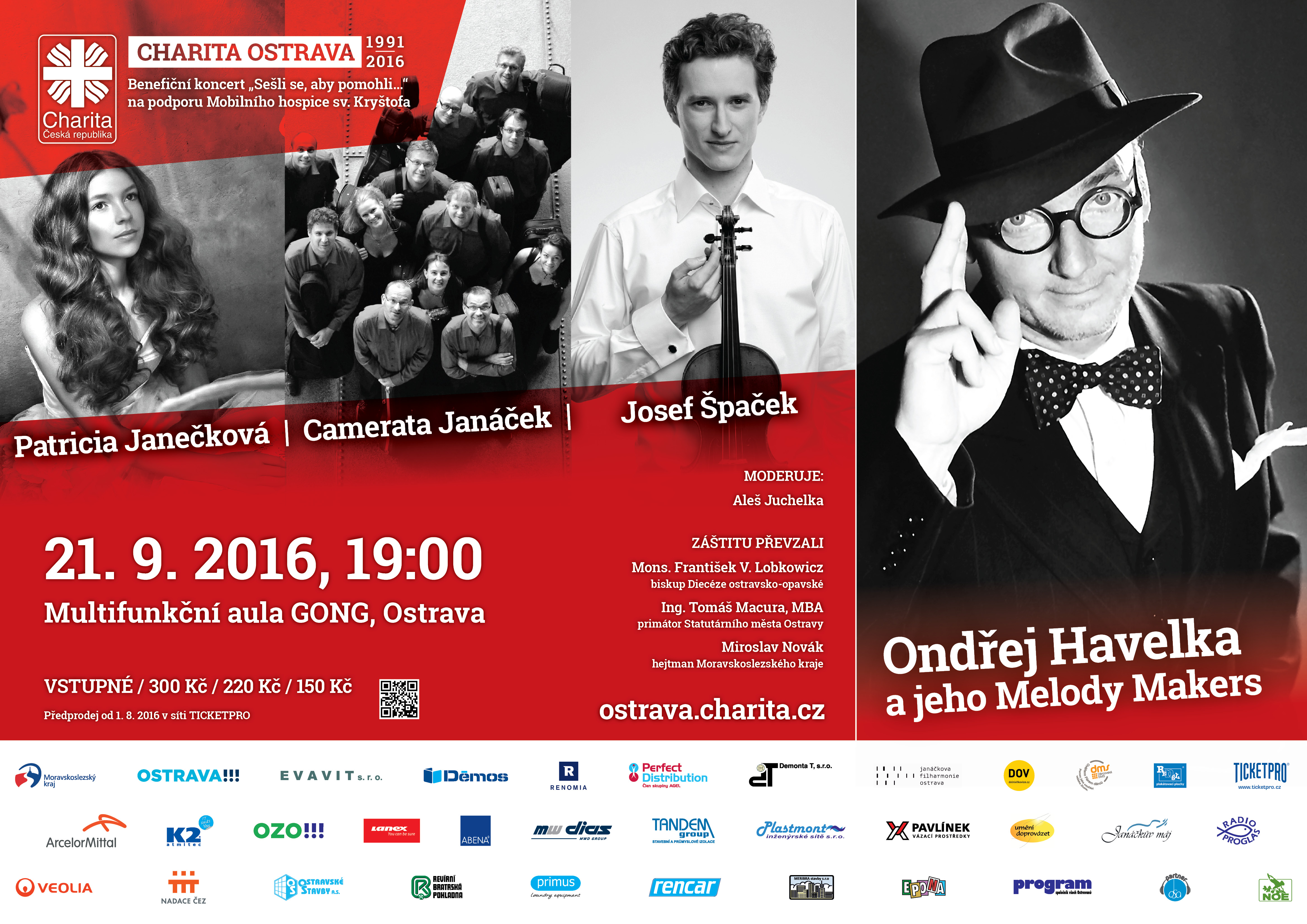 Charita Ostrava: koncert Ondřeje Havelky