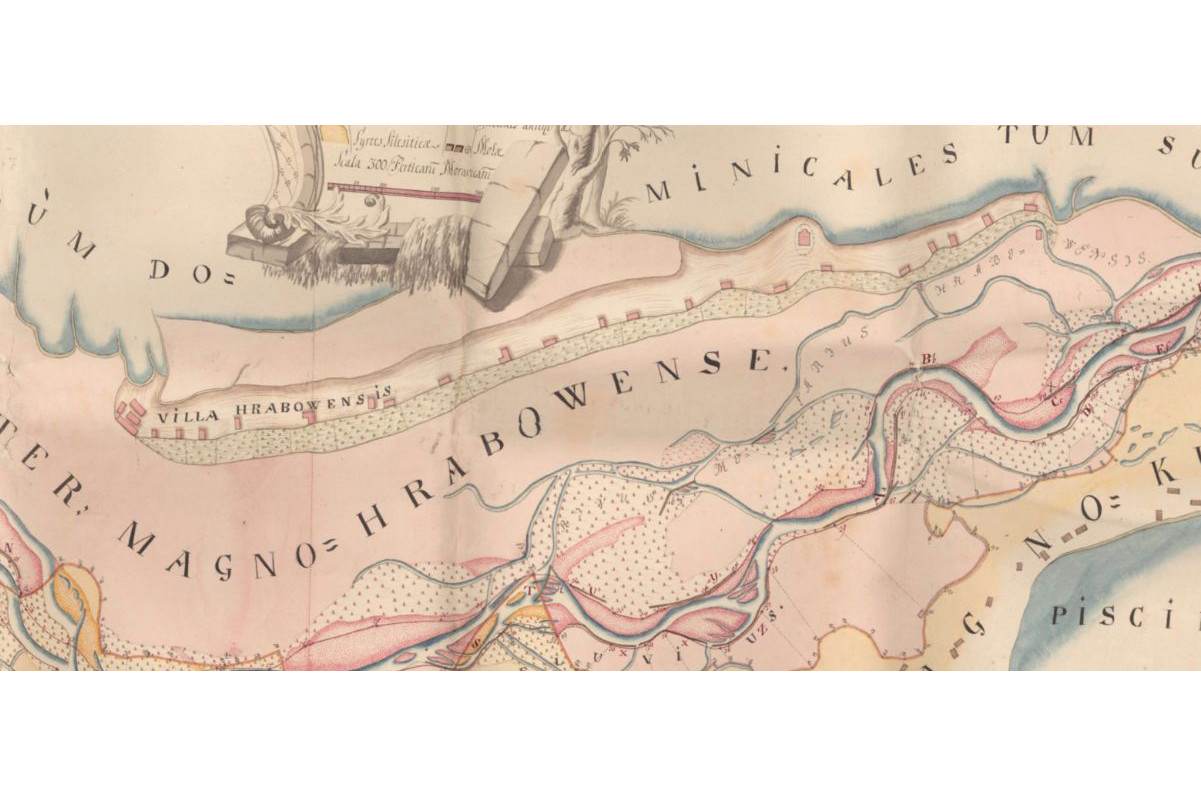 Nejstarší dosud neznámá mapa Hrabové (1756)