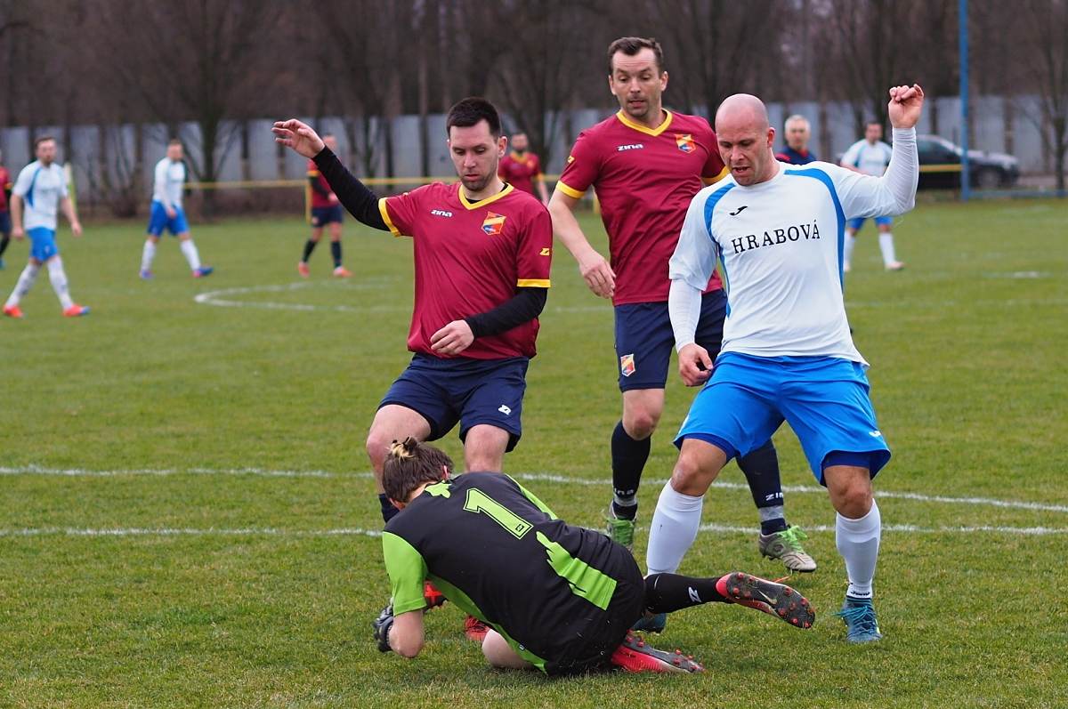 Hrabová - Dobrá  3 : 1  (1 : 0)