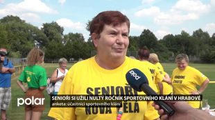 (VIDEO) Sportovní klání seniorů v Ostravě-Hrabové