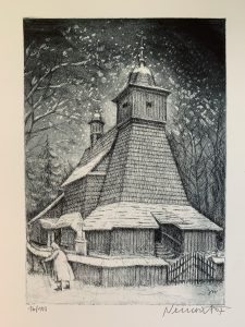 Grafika kostelíku sv. Kateřiny, Jiří Neuwirt