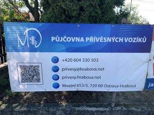 Půjčovna přívěsů v Ostravě-Hrabové opět v provozu