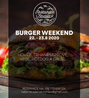 Burger weekend v restauraci Stodola – 22.-23.8. 2020