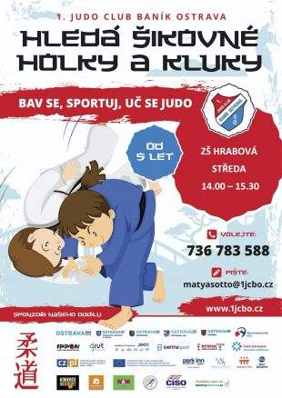 Kroužek v ZŠ Hrabová: Judo club Baník Ostrava