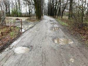 Stačí, aby zapršelo a ulice je pro cyklostezku nepoužitelná