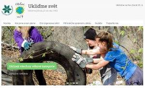 Titulni fotka na webu Ukliďme Svět pochází z webu Hrabová.Info