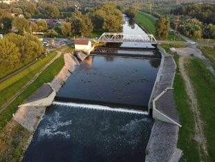 (FOTO) Podvečer u Ostravice z ptačího pohledu