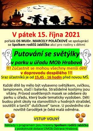 Putování se světýlky – 15.10. 2021