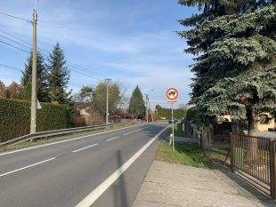 (Aktualizováno) Rok a půl budou moci opět jezdit přes jižní část Hrabové nákladní auta nad 12 tun