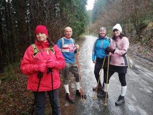 (FOTO) Velocipedisté dobývali na Silvestra vrcholy