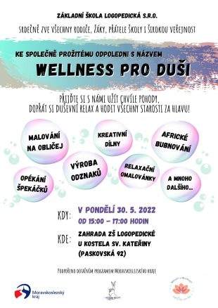 ZŠ Logopedická: Wellness pro duši – 30.5. 2022