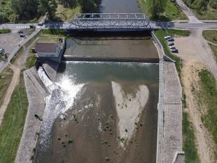 (FOTO) Srdce v řece Ostravice