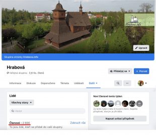 Neoficiální facebooková skupina Hrabové má již 2600 členů! Děkujeme…