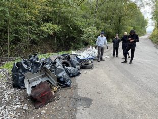 (FOTO) Ukliďme Hrabovou: Členové spolku TORALI uklidili tunu odpadu