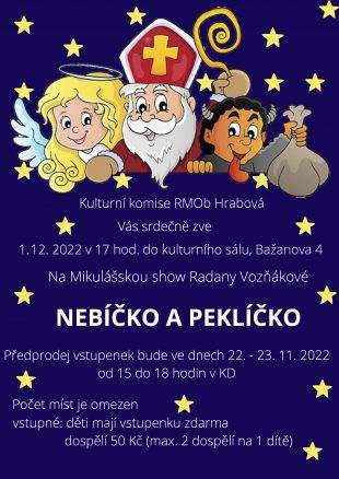 Mikulášská show v Hrabové – 1.12. 2022
