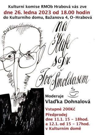 Kafíčko Vlaďky Dohnalové: Na kafe s Dr. Ivo Šmoldasem – 26.1. 2023