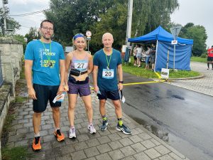 Foto zleva: Pavel Cigánek, Magdaléna Drastichová, Petr Rohun (opakovaně nejrychlejší Hrabovan)