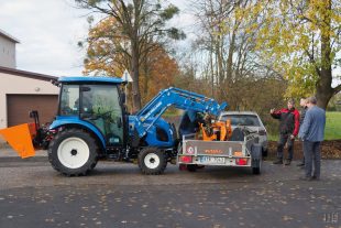 (FOTO) Nový traktor pro zimní údržbu