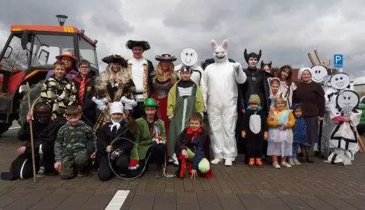 Aprílový průvod již potřetí v Hrabové - 6.4. 2025