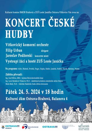 Hrabová: Pozvání na koncert české hudby