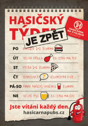 Hasičárna na Vyhlídce: Hasičský týden je zpět...