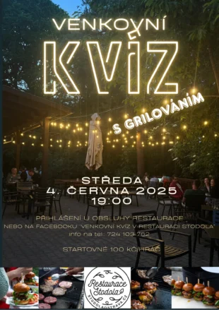 Hrabová: Venkovní kvíz v restauraci Stodola - 4.6. 2025