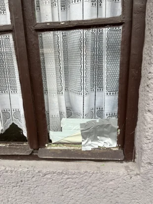 Poděkování Sklenářství Kohoutek za pomoc v areálu TJ Sokol