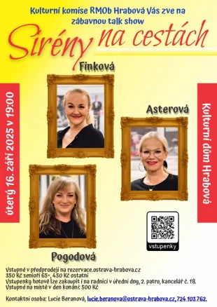 Divadlo: Sirény na cestách - 16.9. 2025