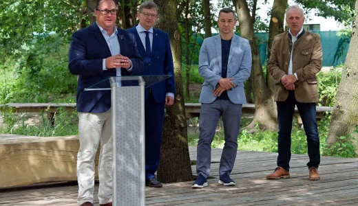 (FOTO) Ostrava má novou unikátní plochu s mokřady a tůněmi