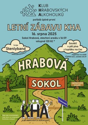 Hrabová: Letní zábava KHA - 16.8. 2025
