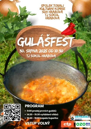 Hrabovský gulášfest 2025 se blíží...