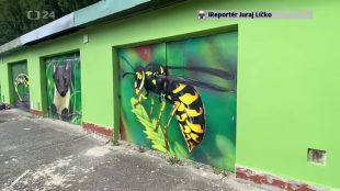(VIDEO) iReportér Juraj Ličko natáčel garáže pokryté malbami