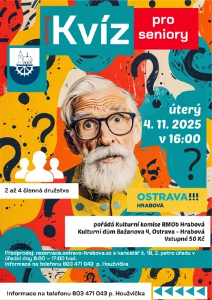 Hrabová: Kvíz pro seniory - 4.11. 2025