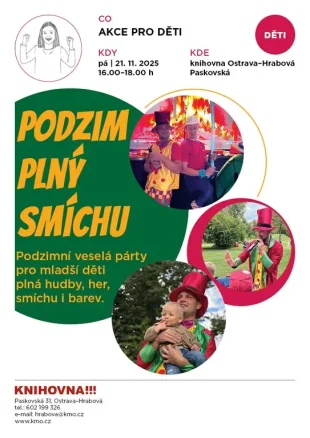 Knihovna: Podzim plný smíchu - 21.11. 2025