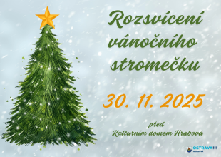 Hrabová: Rozsvícení vánočního stromu - 30.11. 2025