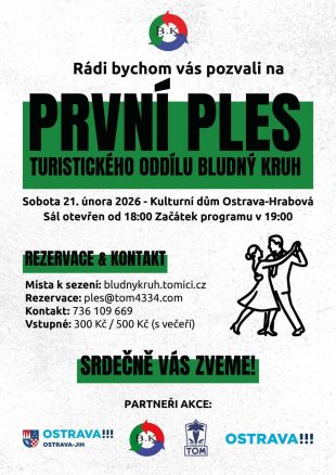 Hrabová: Pozvánka na první Bludňácký ples - 21.2. 2026