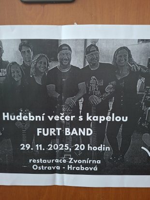 Hrabová: Pozvánka na hudební večer ve Zvonírně - 29.11. 2025