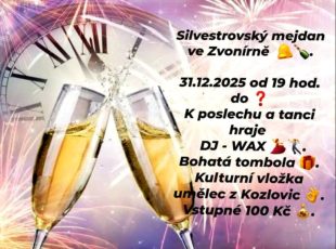 Hrabová: Silvestrovský mejdan ve Zvonírně - 31.12. 2025