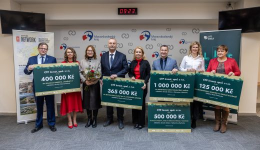 Hrabová: Děkujeme kraji a CTPark Ostrava za podporu...